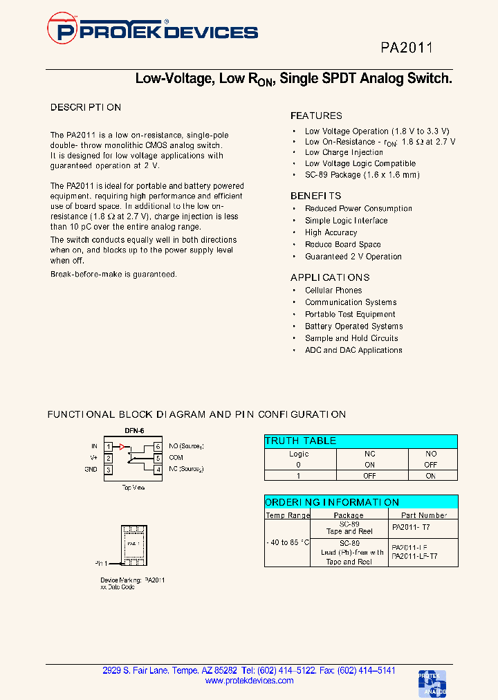 PA2011-LF-T7_699251.PDF Datasheet