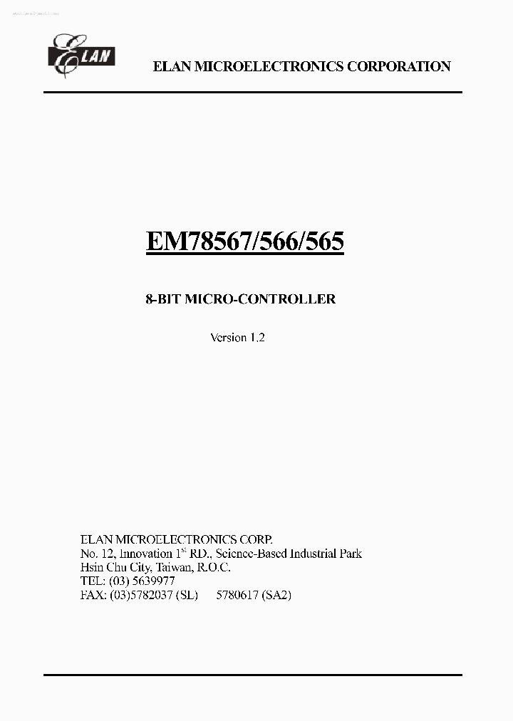 EM78566_830244.PDF Datasheet