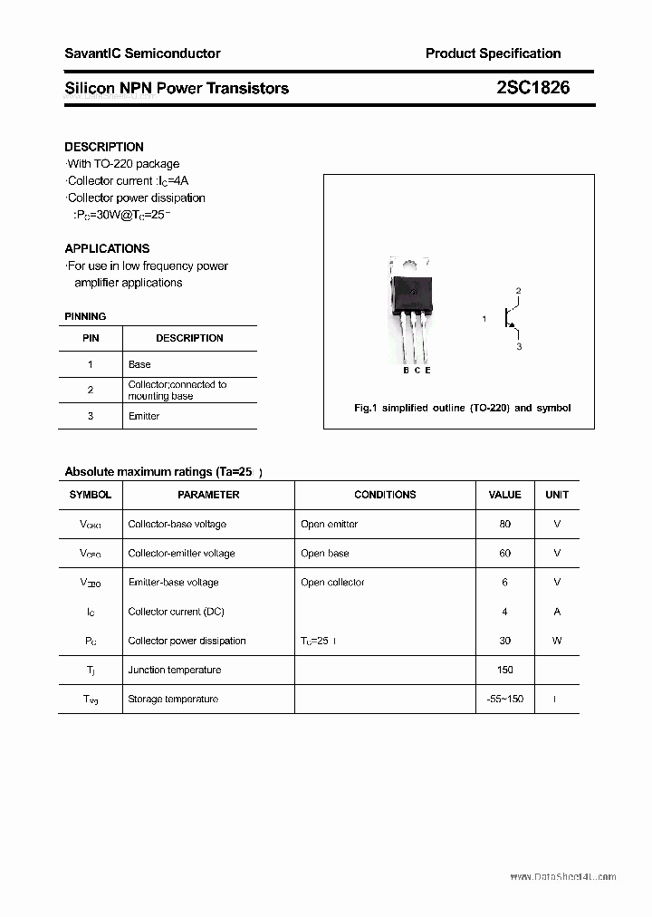 2SC1826_836394.PDF Datasheet