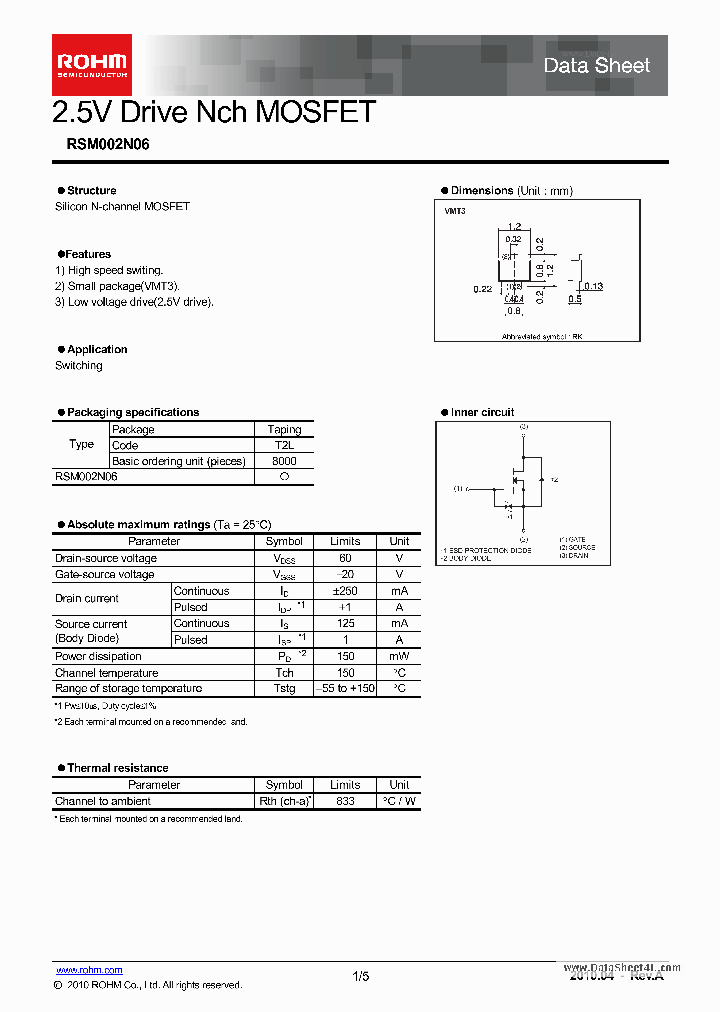 RSM002N06_839641.PDF Datasheet