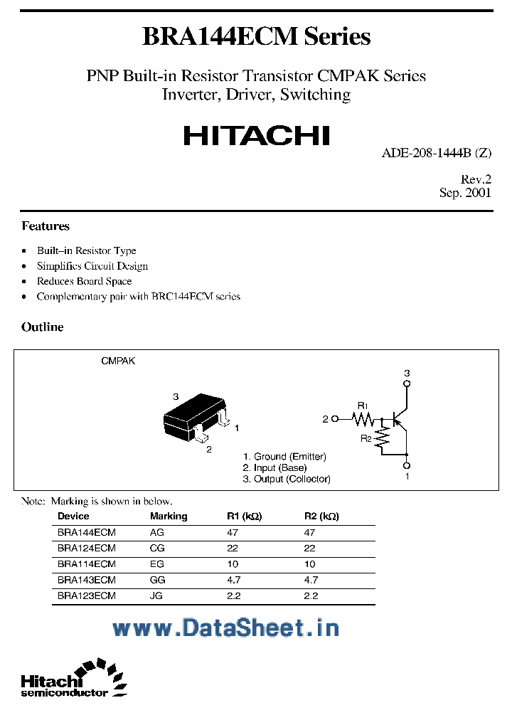 BRA114_840115.PDF Datasheet