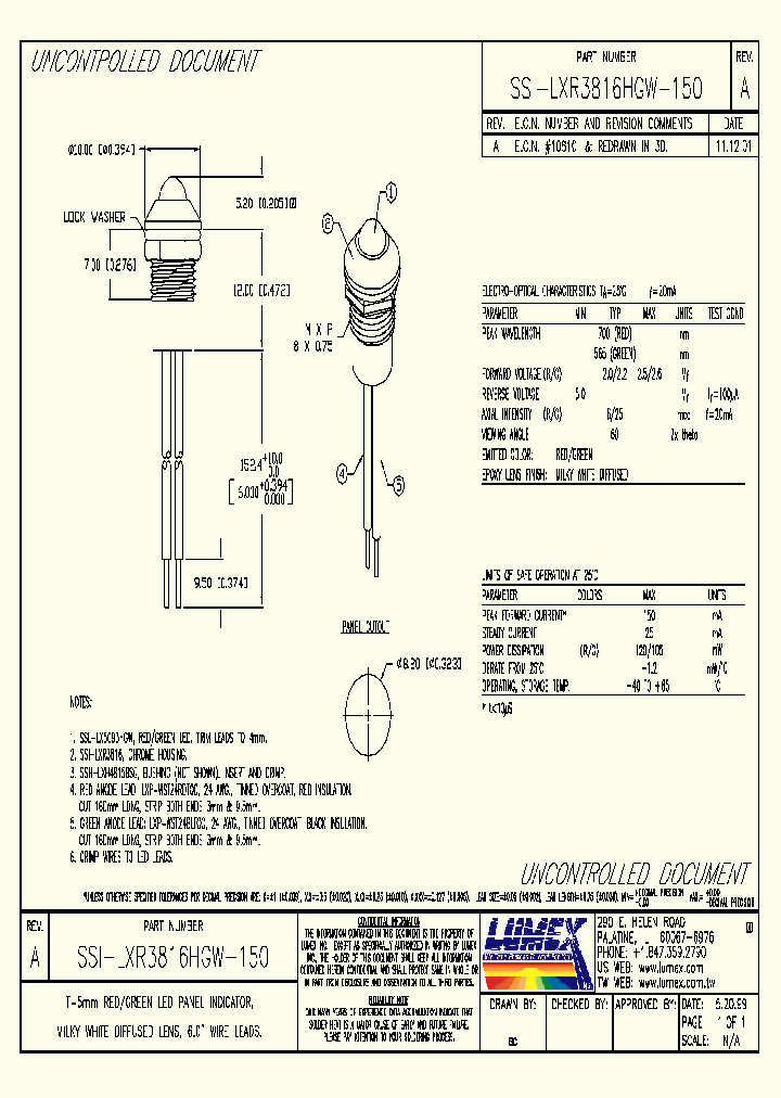 SSI-LXR3816HGW-150_714414.PDF Datasheet