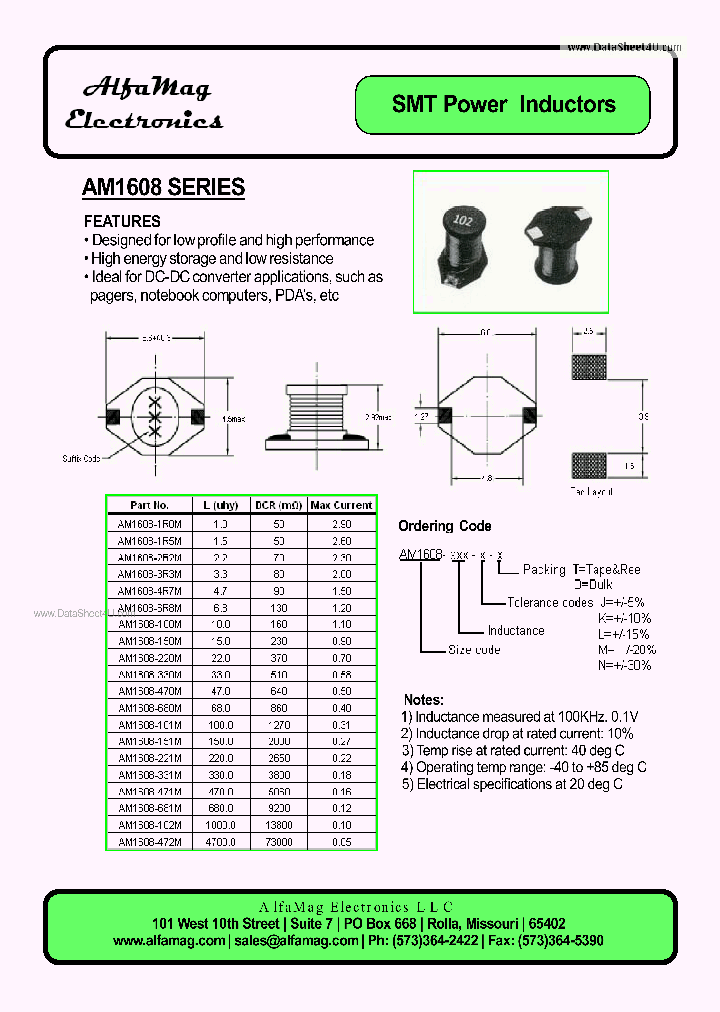 AM1608_865000.PDF Datasheet