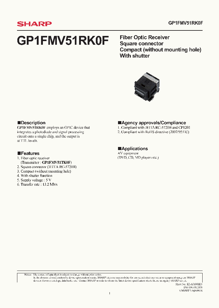 GP1FMV51RK0F_1157250.PDF Datasheet