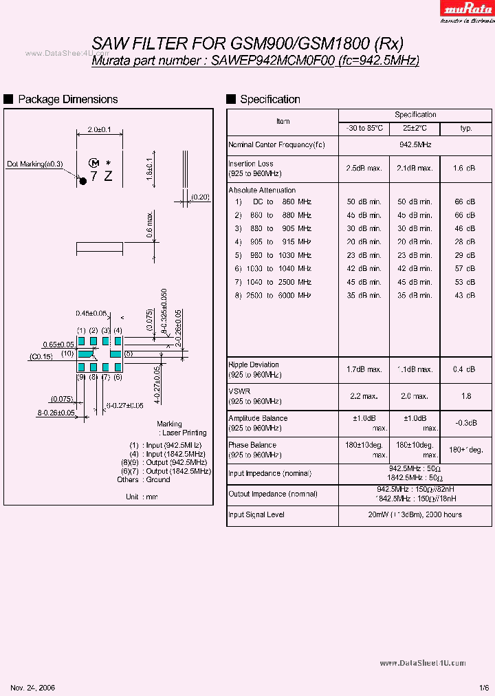 SAWEP942MCM0F00_893770.PDF Datasheet