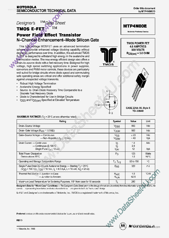 P4N80E_885889.PDF Datasheet