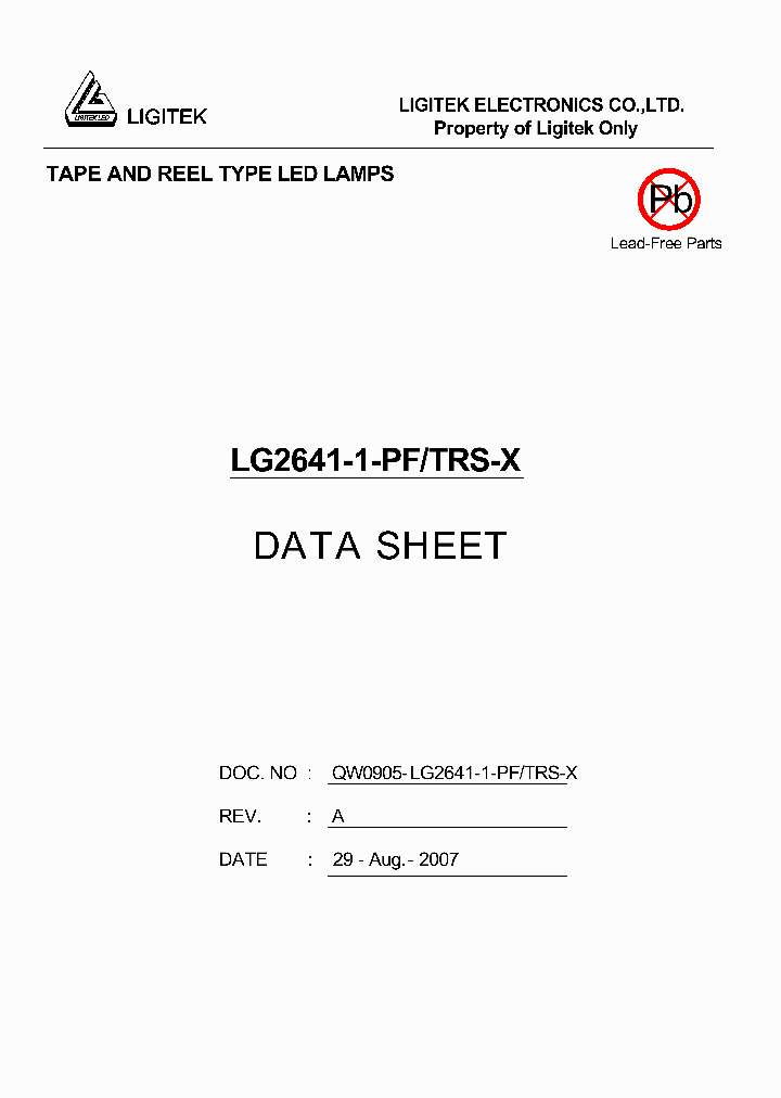 LG2641-1-PF-TRS-X_1185645.PDF Datasheet