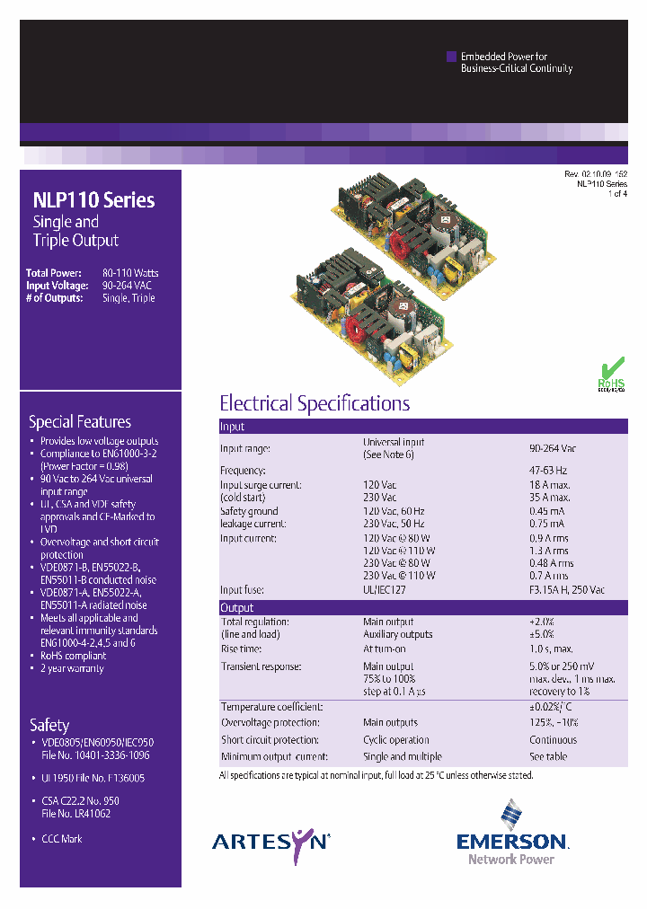 NLP110-9605J_1187604.PDF Datasheet