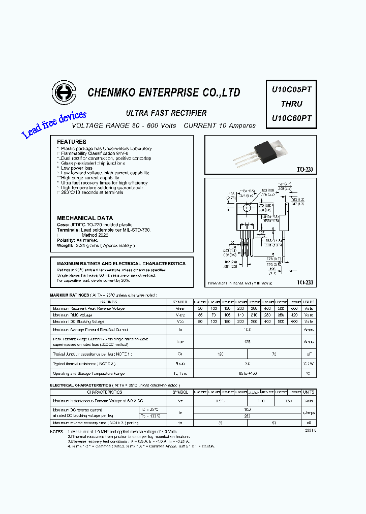 U10C40PT_1190637.PDF Datasheet