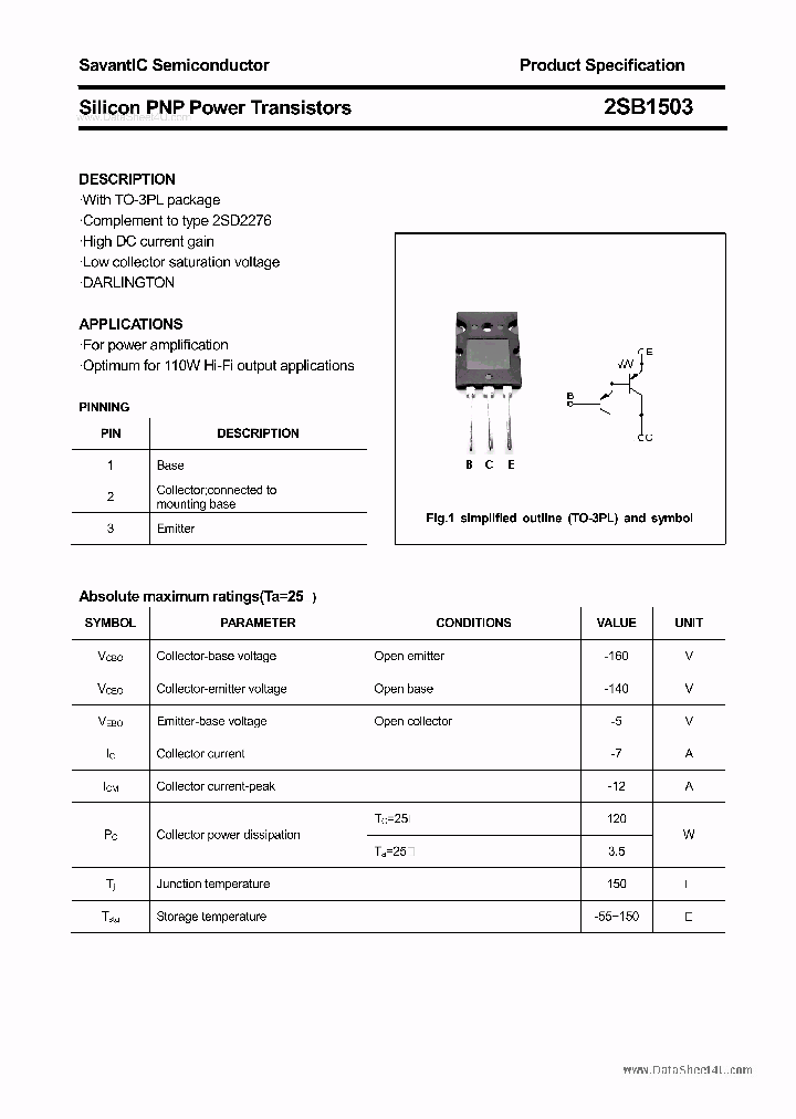 2SB1503_915935.PDF Datasheet