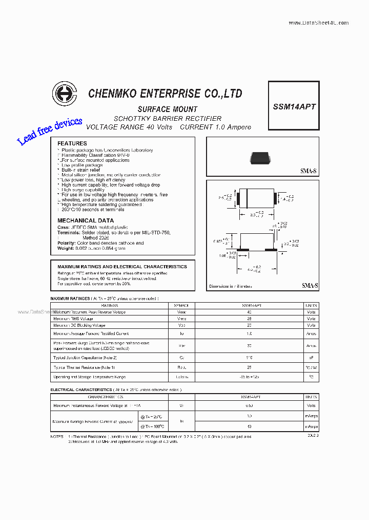 SSM14APT_915159.PDF Datasheet