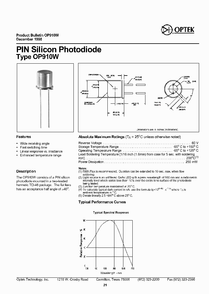 OP910W_748662.PDF Datasheet