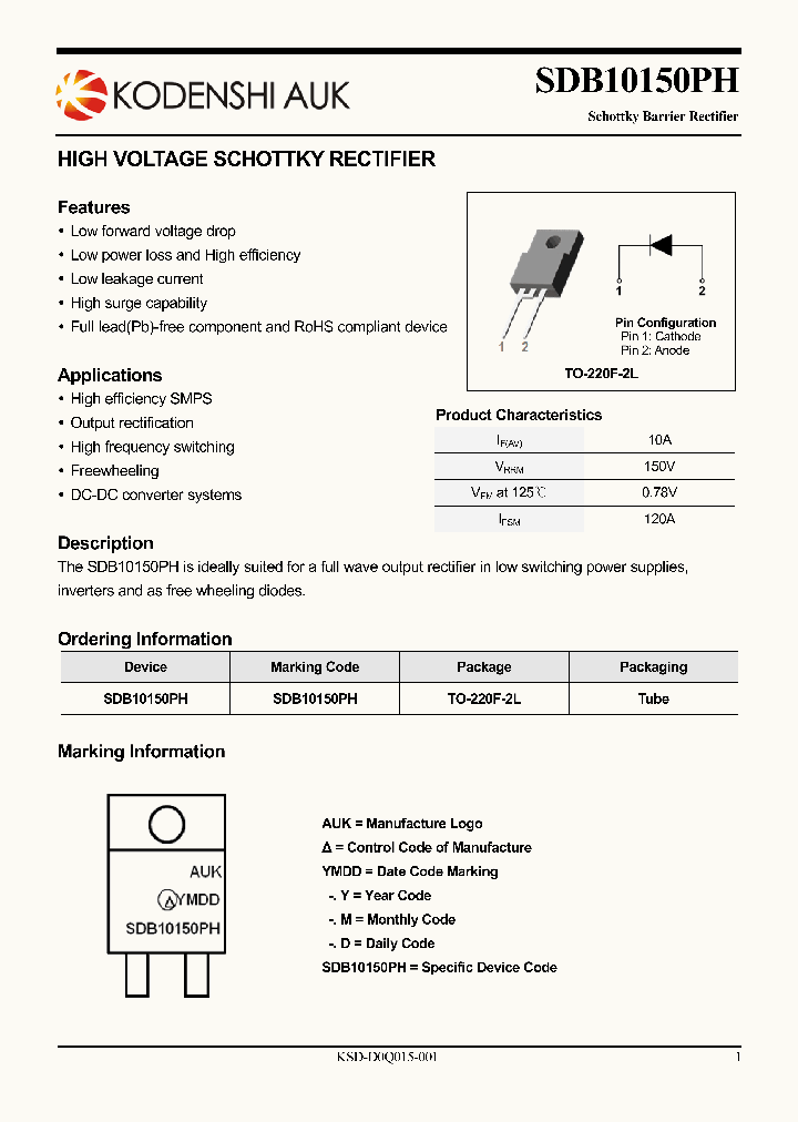 SDB10150PH_1247222.PDF Datasheet