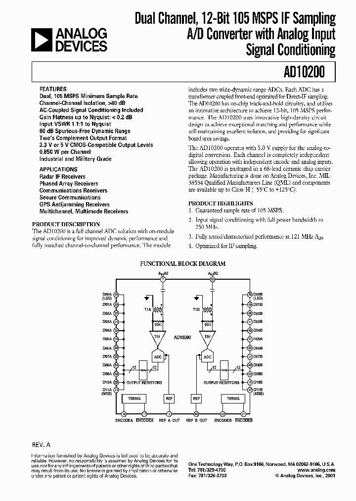 AD10200PCB_750389.PDF Datasheet