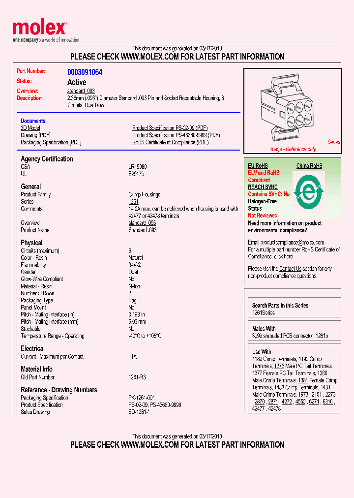 03-09-1064_1285967.PDF Datasheet