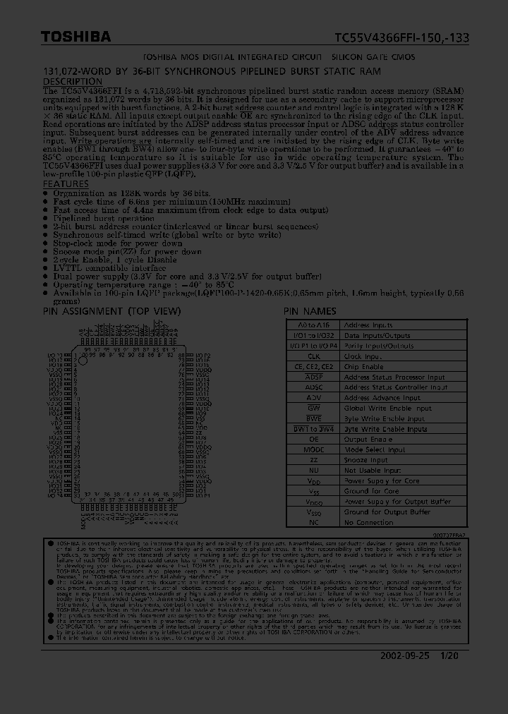 TC55V4366FFI-133_1314071.PDF Datasheet