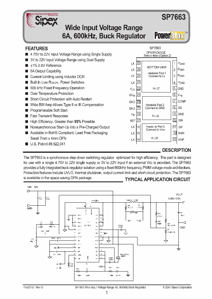 SP7663ERLTR_1324724.PDF Datasheet