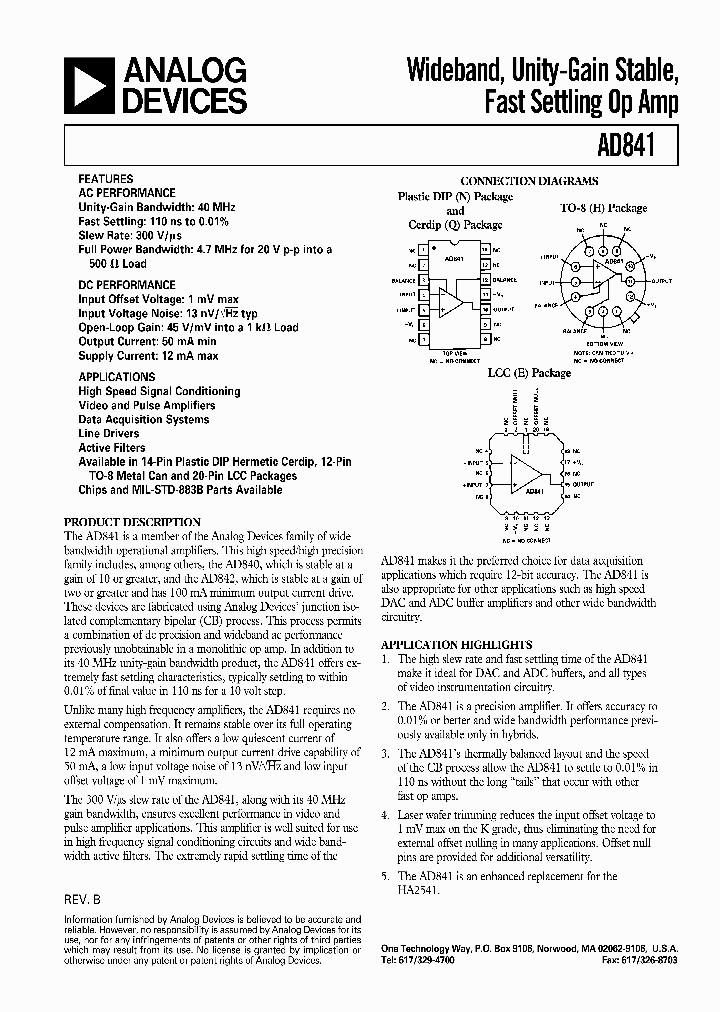 AD841SH883B_792014.PDF Datasheet