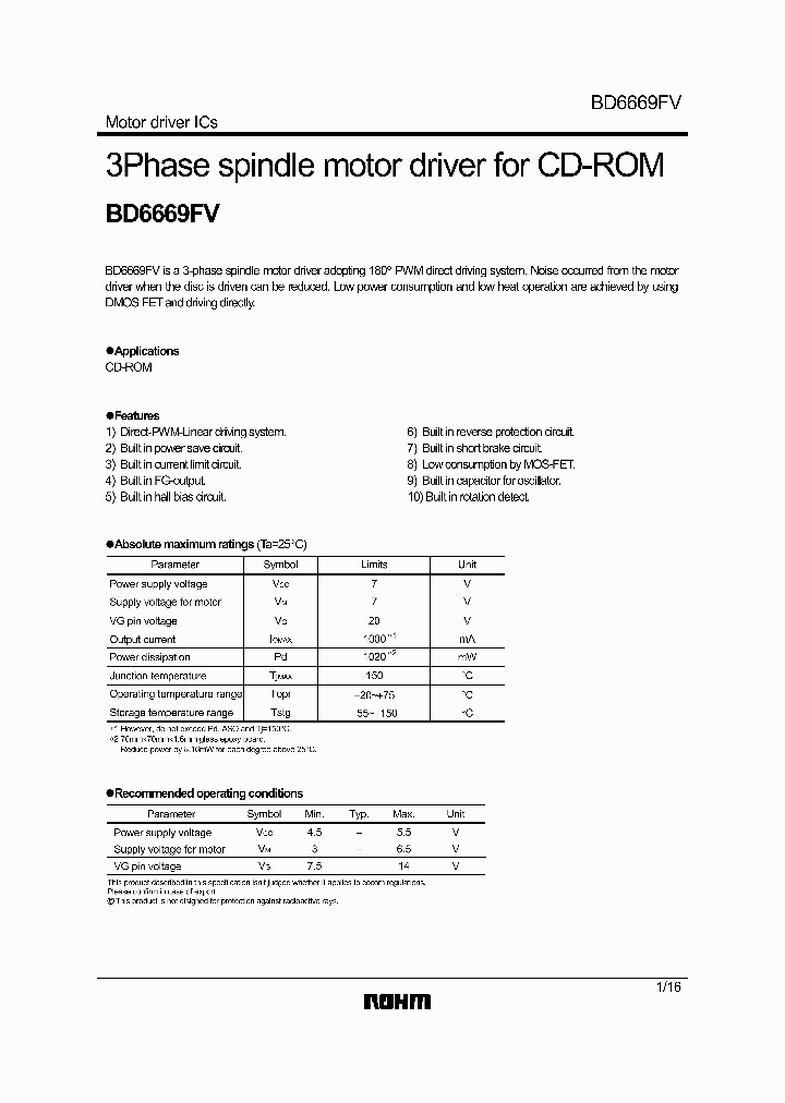 BD6669FV_1355369.PDF Datasheet