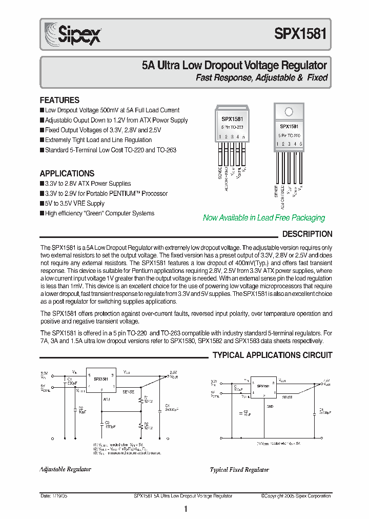 SPX1581T-28TR_1357018.PDF Datasheet