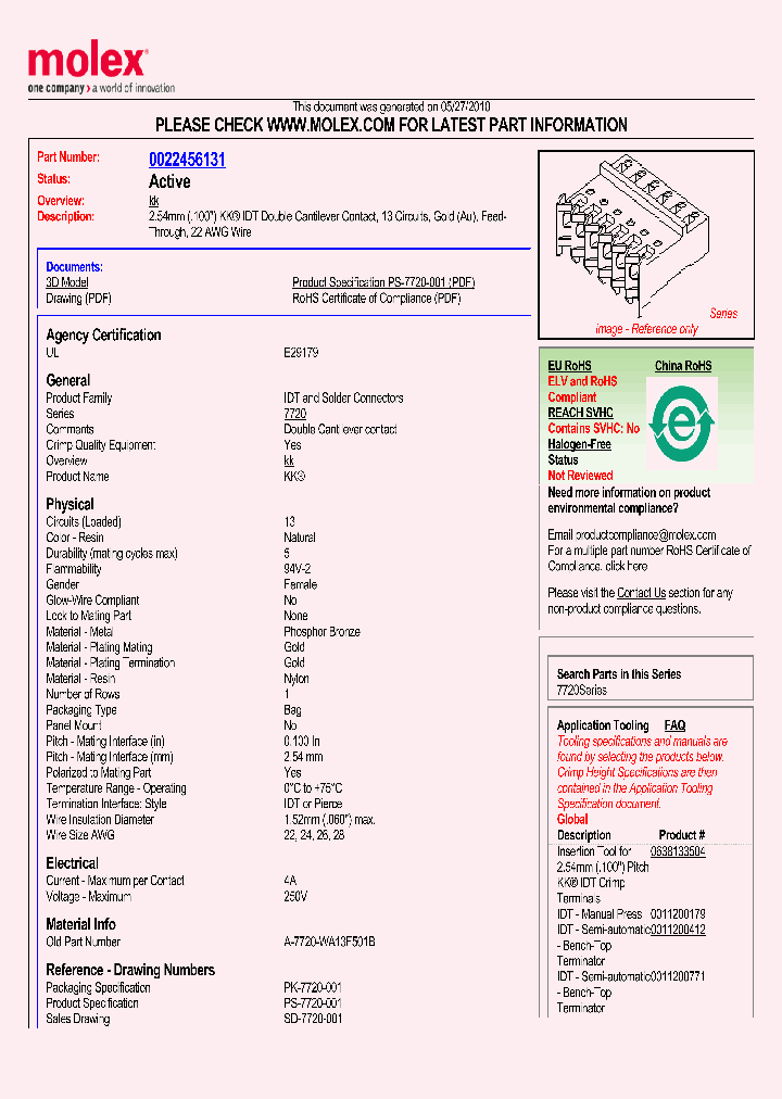 A-7720-WA13F501B_1359207.PDF Datasheet