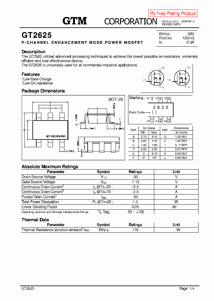 GT2625_799481.PDF Datasheet