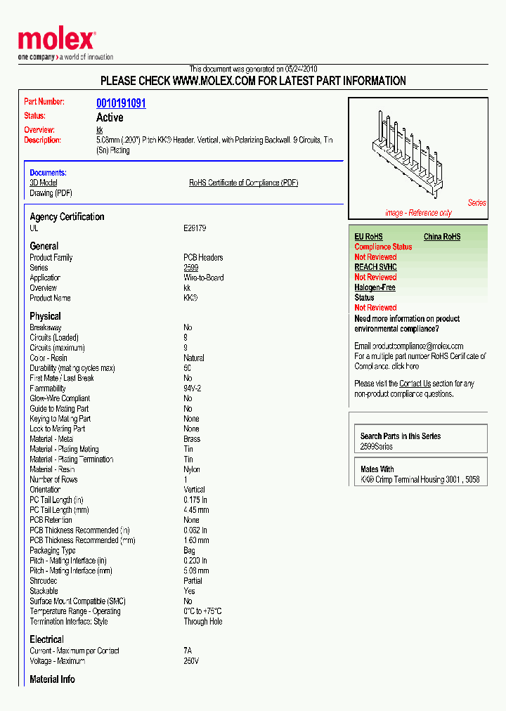 0010191091_1368035.PDF Datasheet