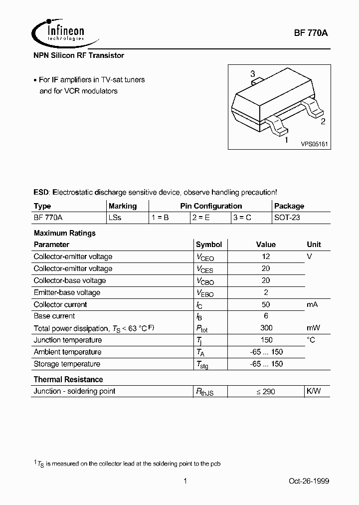 BF770A_1362759.PDF Datasheet