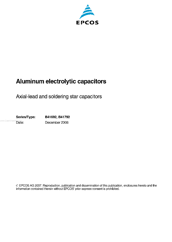 B41692_1052235.PDF Datasheet