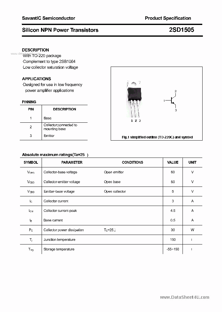 2SD1505_939723.PDF Datasheet