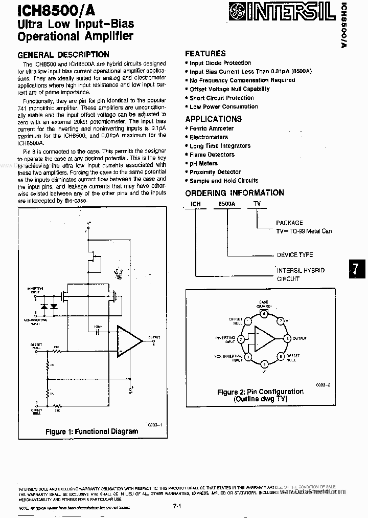 ICH8500A_1071931.PDF Datasheet