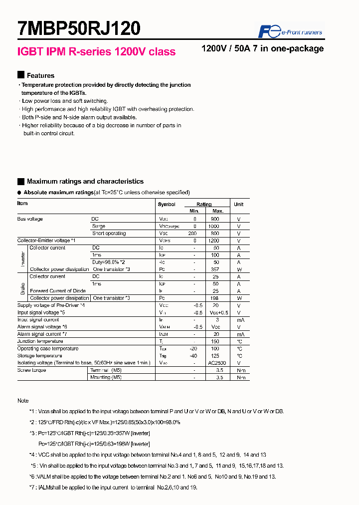 7MBP50RJ120_1372308.PDF Datasheet