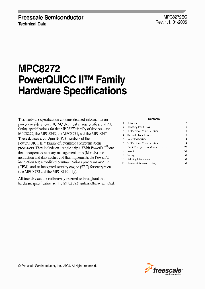 MPC8248_1401184.PDF Datasheet