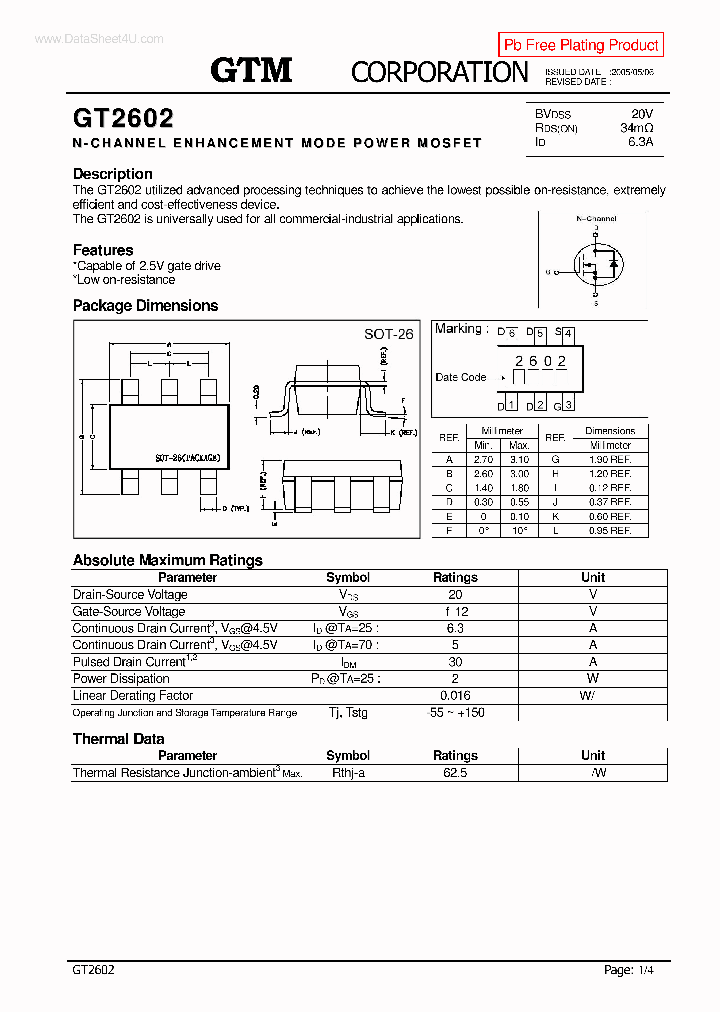 GT2602_1203892.PDF Datasheet