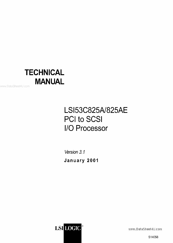 LSI53C825A_1233707.PDF Datasheet