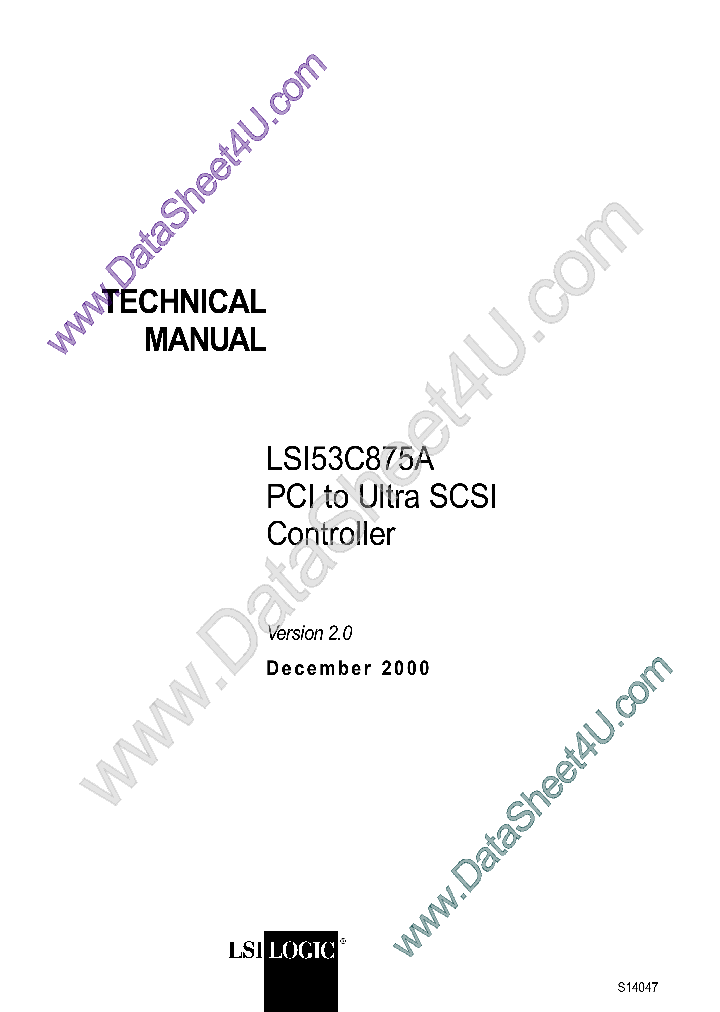 LSI53C875A_1233709.PDF Datasheet