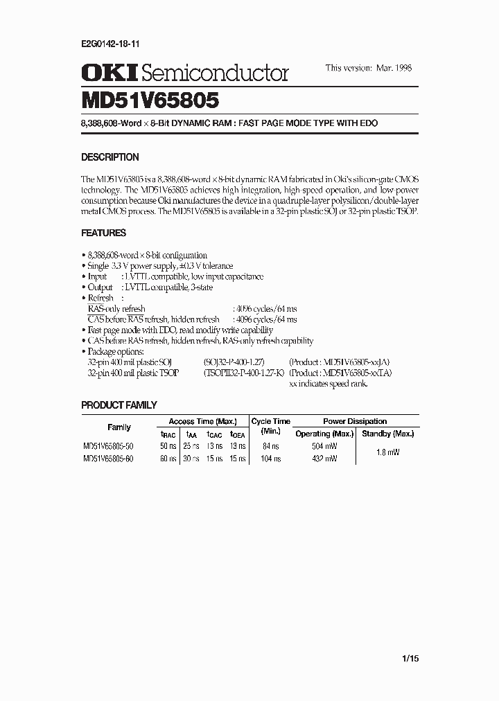 MD51V65805_1236889.PDF Datasheet