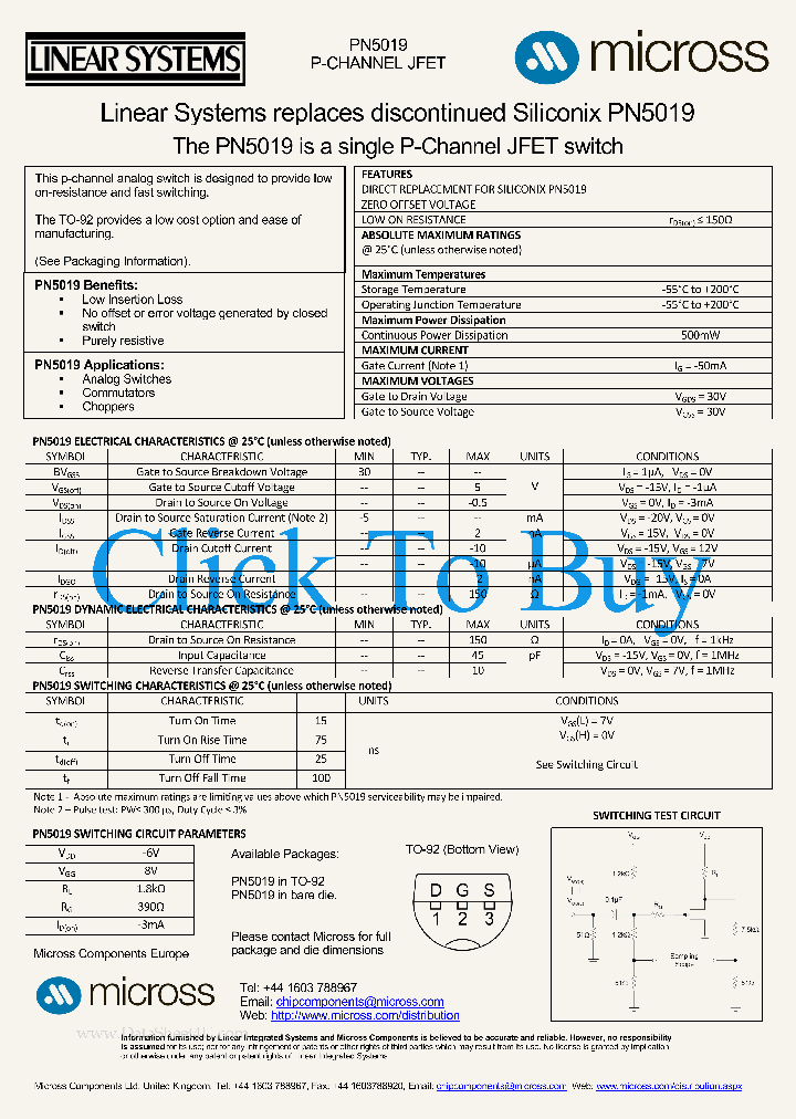 PN5019_1298354.PDF Datasheet