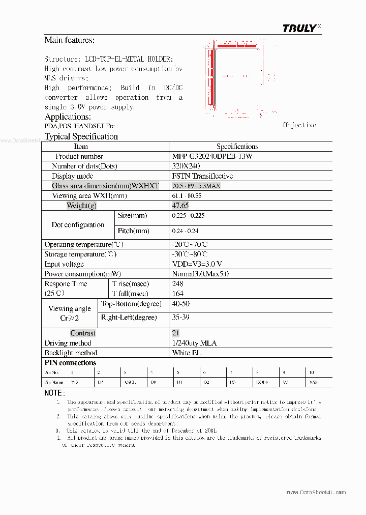 MFT-G320240DPEB-13W_1265571.PDF Datasheet