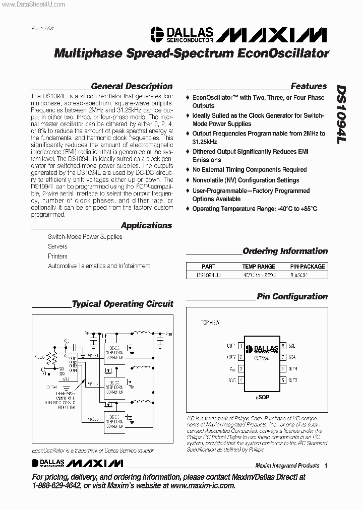 DS1094L_1356252.PDF Datasheet