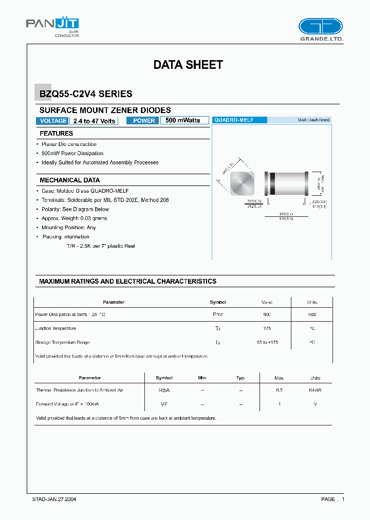 BZQ55-C36_823335.PDF Datasheet