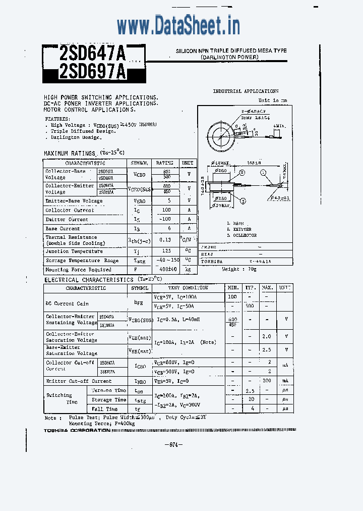 2SD647A_1392963.PDF Datasheet