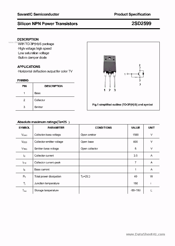 2SD2599_1414384.PDF Datasheet