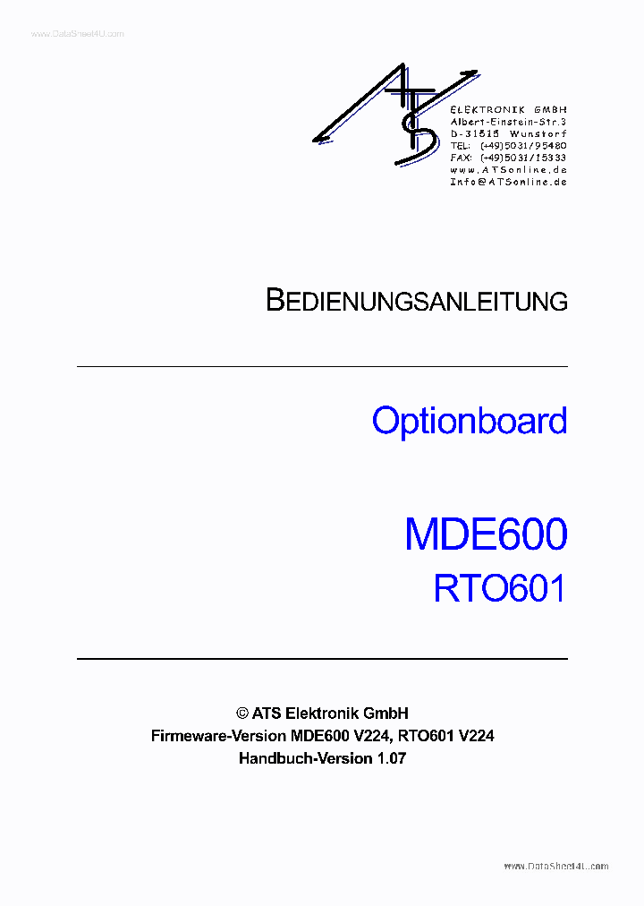 RTO601_1418642.PDF Datasheet