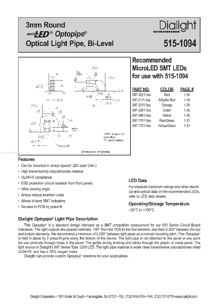 515-1094_1426133.PDF Datasheet