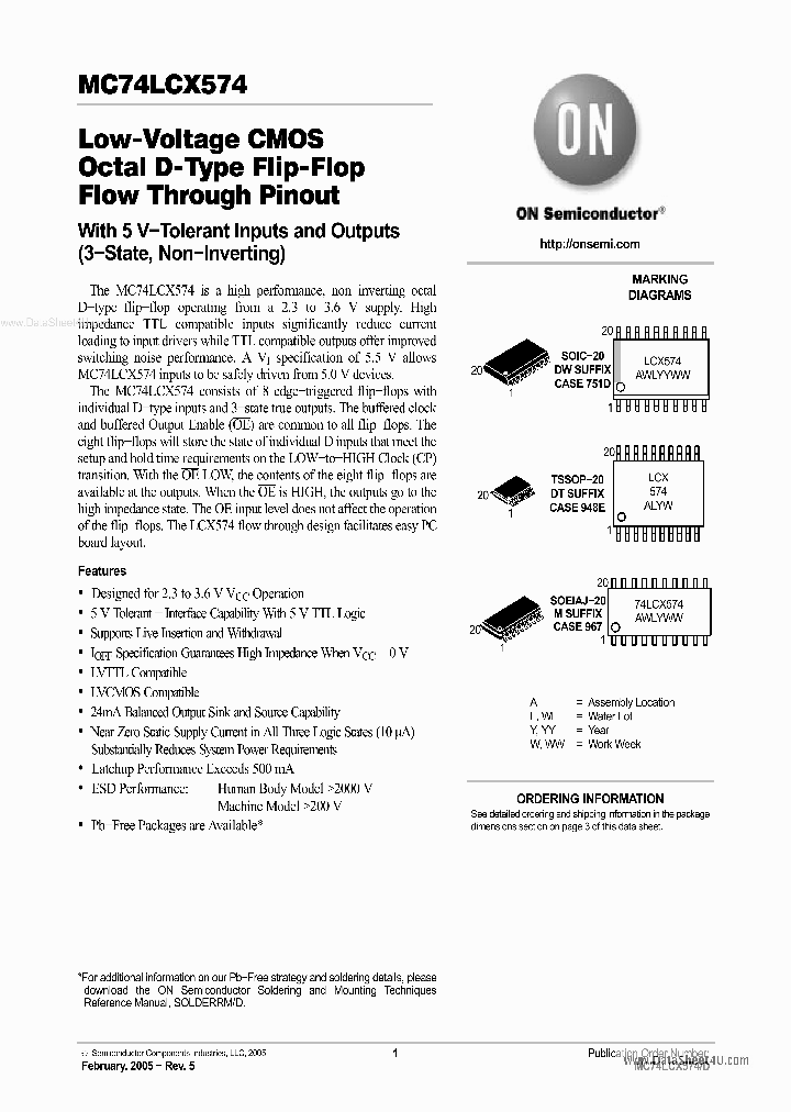 LCX574DT_1427471.PDF Datasheet