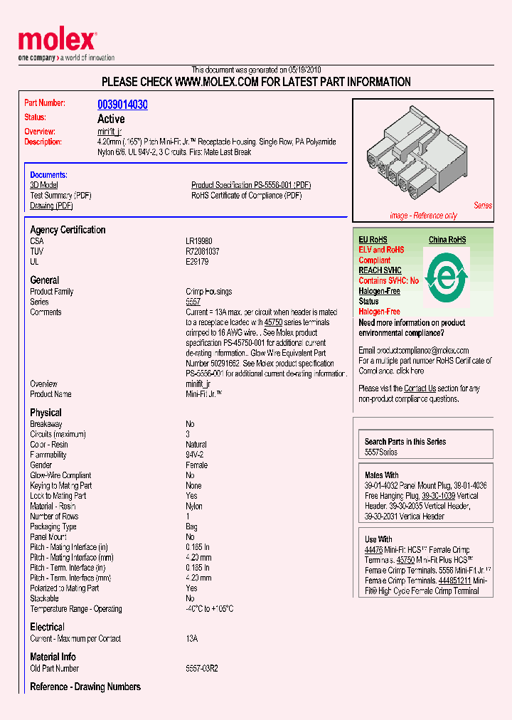 39-01-4030_1533614.PDF Datasheet