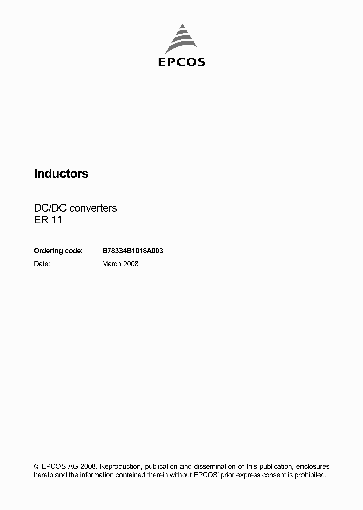 B78334B1018A003_1543678.PDF Datasheet