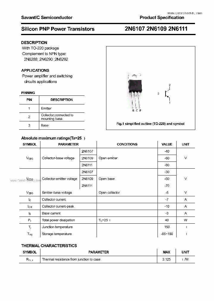 2N6111_1542243.PDF Datasheet