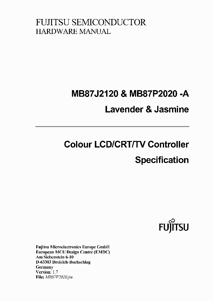 MB87J2120_1551399.PDF Datasheet